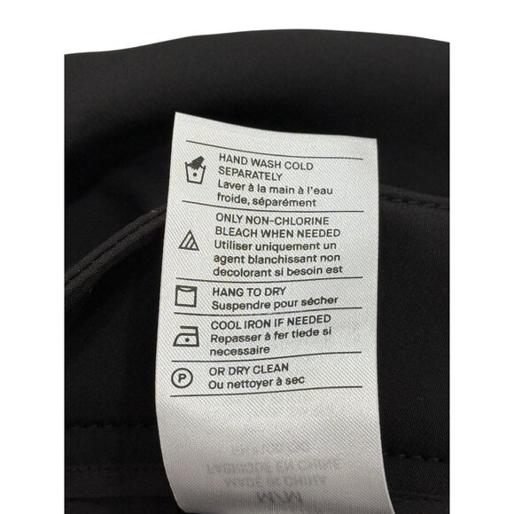 Vince Black Dress Pants Pleated-Front Elastic-Waist Womens Size M NEW - Picture 9 of 9